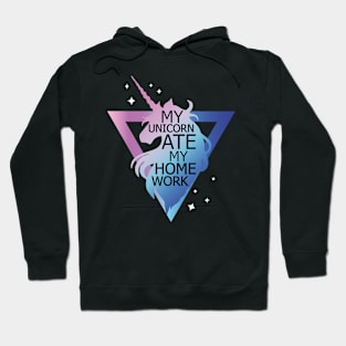 Unicorns love school Hoodie